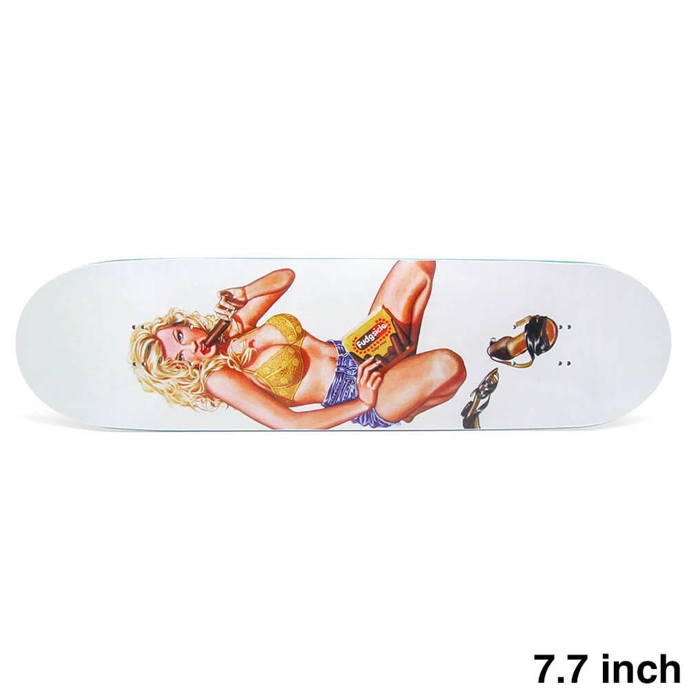 WORLD INDUSTRIES DECK ワールドインダストリーズ デッキ KAREEM CAMPBELL FUDGESICLE 7.7 ORIGINAL OLD SCHOOL SHAPE SLICK EPOXY 7 スケートボード スケボー 1