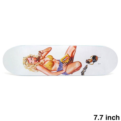 WORLD INDUSTRIES DECK ワールドインダストリーズ デッキ KAREEM CAMPBELL FUDGESICLE 7.7 ORIGINAL OLD SCHOOL SHAPE SLICK EPOXY 7 スケートボード スケボー 1