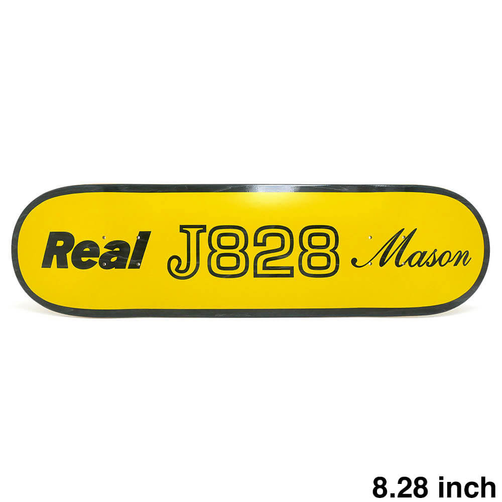 REAL DECK リアル デッキ MASON SILVA SHAPE CODE 8.28 スケートボード スケボー 1