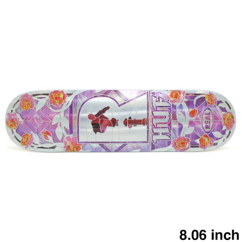 REAL DECK リアル デッキ KEITH HUFNAGEL（HUF）HOLOGRAPHIC CATHEDRAL 8.06 スケートボード スケボー 1