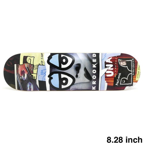 KROOKED DECK クルキッド デッキ UNA FARRAR NONSENSE 8.28 スケートボード スケボー 1
