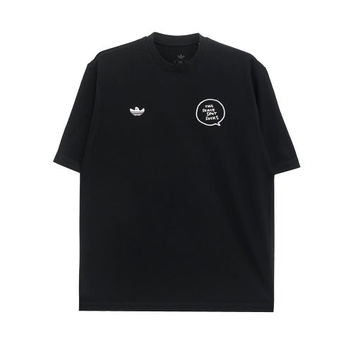 ADIDAS SKATEBOARDING T-SHIRT アディダススケートボーディング Tシャツ MARK GONZALES SPOT BLACK スケートボード スケボー 1