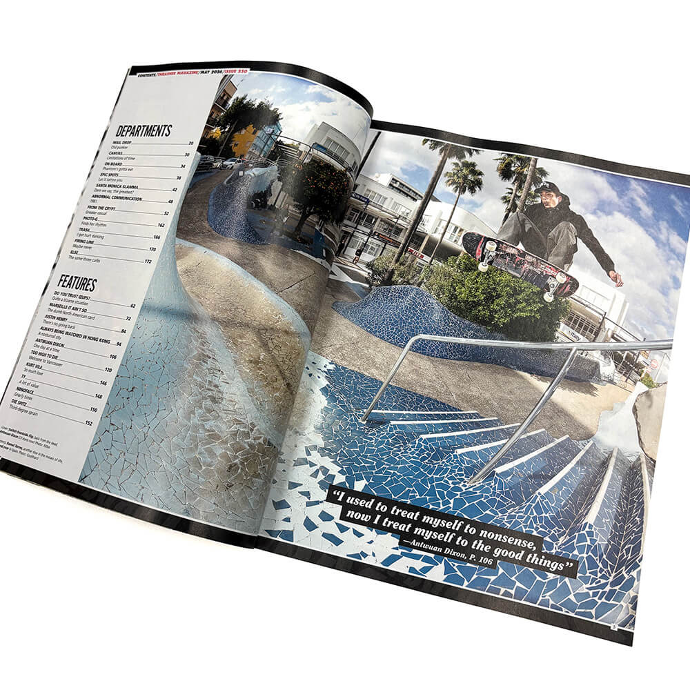 THRASHER MAGAZINE スラッシャー 雑誌 2026年5月号 スケートボード