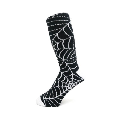 HARD LUCK SOCKS ハードラック ソックス 靴下 WEB BLACK スケートボード スケボー 1