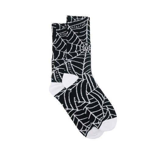 HARD LUCK SOCKS ハードラック ソックス 靴下 WEB BLACK スケートボード スケボー 3