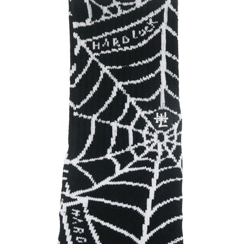 HARD LUCK SOCKS ハードラック ソックス 靴下 WEB BLACK スケートボード スケボー 4