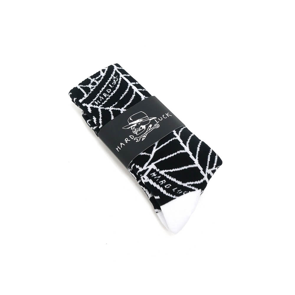 HARD LUCK SOCKS ハードラック ソックス 靴下 WEB BLACK スケートボード スケボー 5