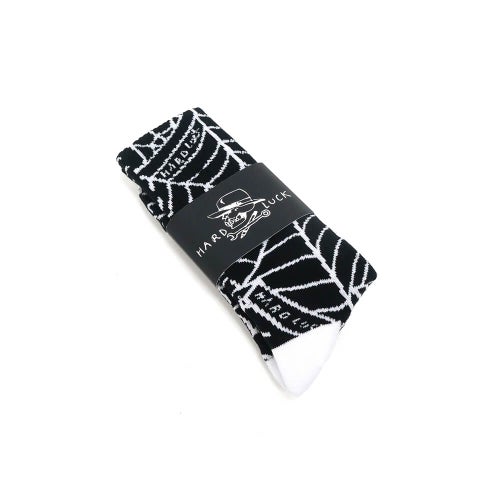 HARD LUCK SOCKS ハードラック ソックス 靴下 WEB BLACK スケートボード スケボー 5