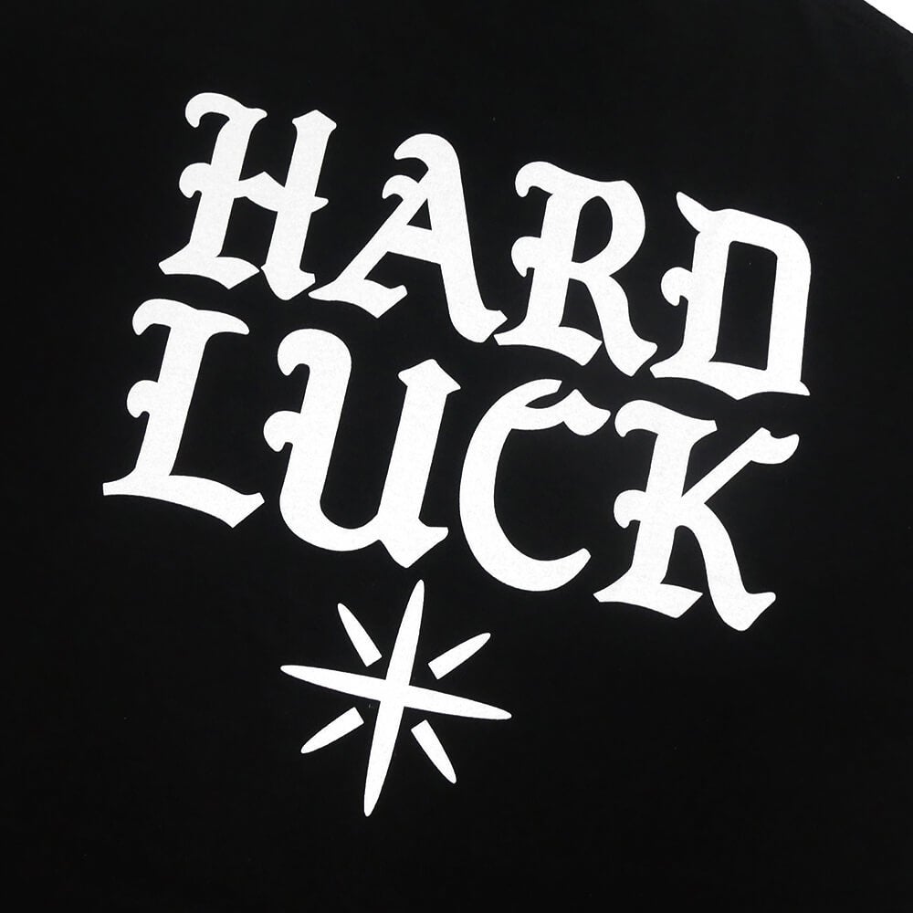  HARD LUCK T-SHIRT ハードラック Tシャツ UPPER HAND BLACK スケートボード スケボー 3