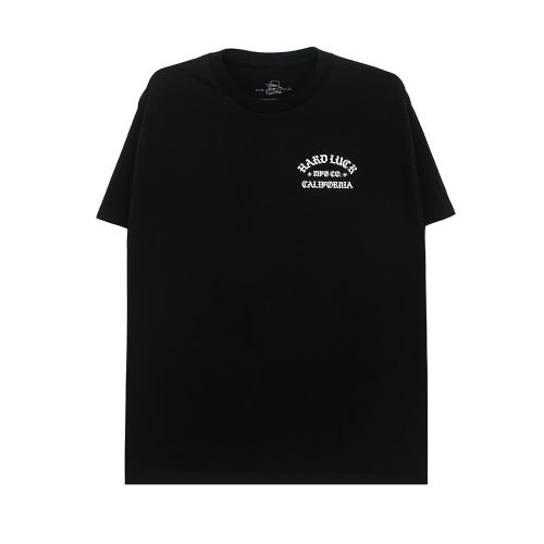 HARD LUCK T-SHIRT ハードラック Tシャツ CALIFAS BLACK スケートボード スケボー 1