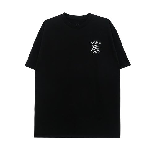 HARD LUCK T-SHIRT ハードラック Tシャツ OG LOGO BLACK スケートボード スケボー 1