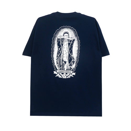 HARD LUCK T-SHIRT ハードラック Tシャツ LADY G MONO NAVY スケートボード スケボー 