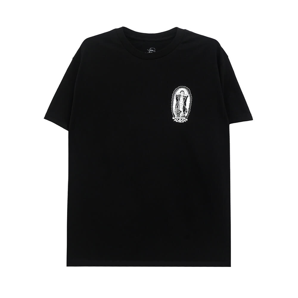 HARD LUCK T-SHIRT ハードラック Tシャツ LADY G MONO BLACK スケートボード スケボー 1