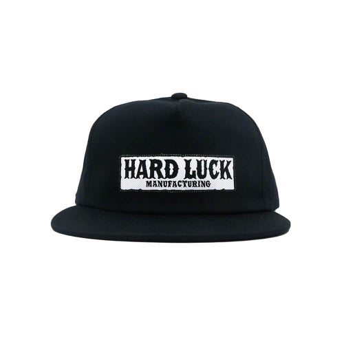 HARD LUCK CAP ハードラック キャップ LA GUERA PATCH SNAPBACK BLACK スケートボード スケボー 1
