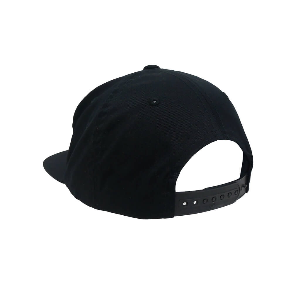 HARD LUCK CAP ハードラック キャップ LA GUERA PATCH SNAPBACK BLACK スケートボード スケボー 2