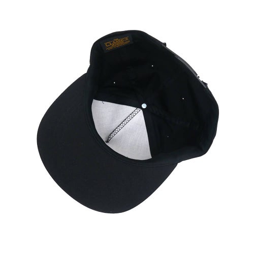 HARD LUCK CAP ハードラック キャップ LA GUERA PATCH SNAPBACK BLACK スケートボード スケボー 3