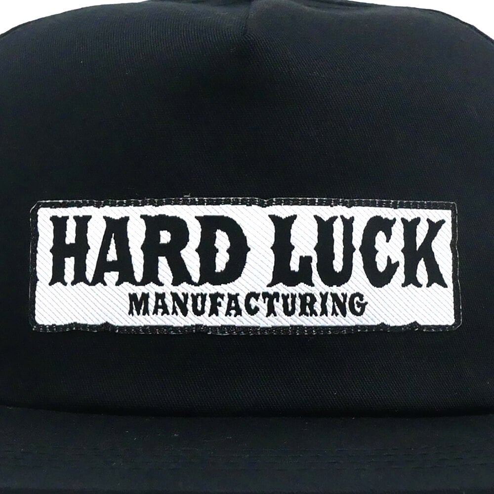 HARD LUCK CAP ハードラック キャップ LA GUERA PATCH SNAPBACK BLACK スケートボード スケボー 4