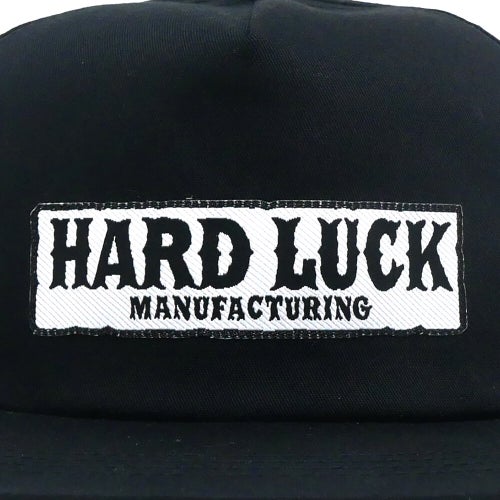 HARD LUCK CAP ハードラック キャップ LA GUERA PATCH SNAPBACK BLACK スケートボード スケボー 4