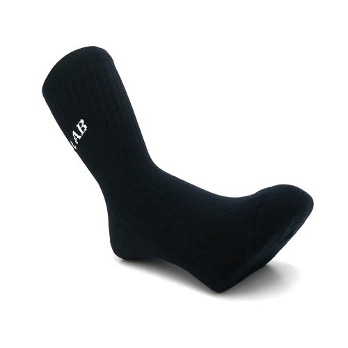 LAST RESORT AB SOCKS ラストリゾートエービー ソックス 靴下 SCRIPT LOGO DRESS BLACK スケートボード スケボー 