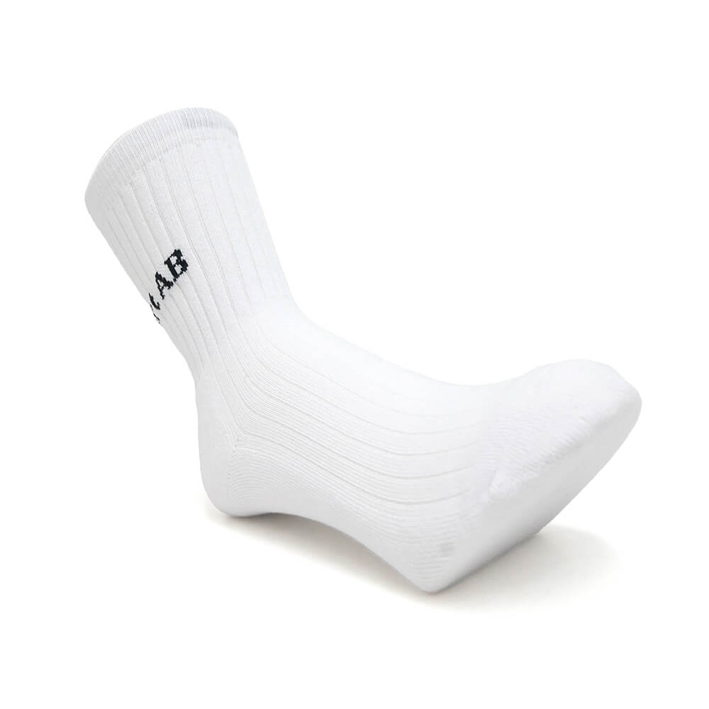  LAST RESORT AB SOCKS ラストリゾートエービー ソックス 靴下 SCRIPT LOGO DRESS WHITE スケートボード スケボー 