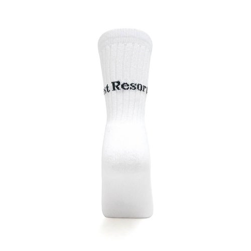  LAST RESORT AB SOCKS ラストリゾートエービー ソックス 靴下 SCRIPT LOGO DRESS WHITE スケートボード スケボー 2