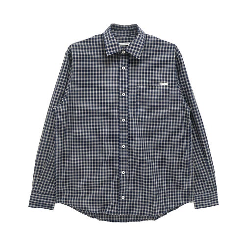 LAST RESORT AB LONG SLEEVE ラストリゾートエービー 長袖シャツ OG NAVY/GREY スケートボード スケボー 