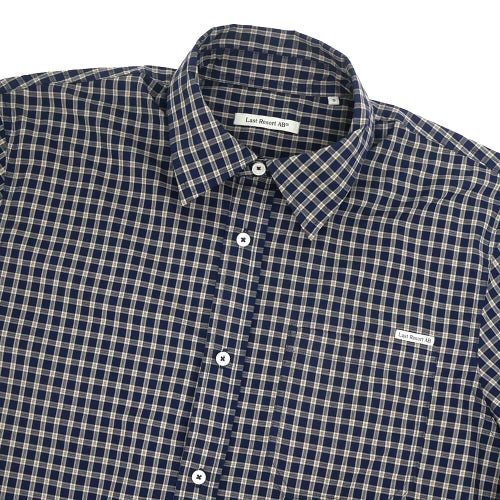 LAST RESORT AB LONG SLEEVE ラストリゾートエービー 長袖シャツ OG NAVY/GREY スケートボード スケボー 1