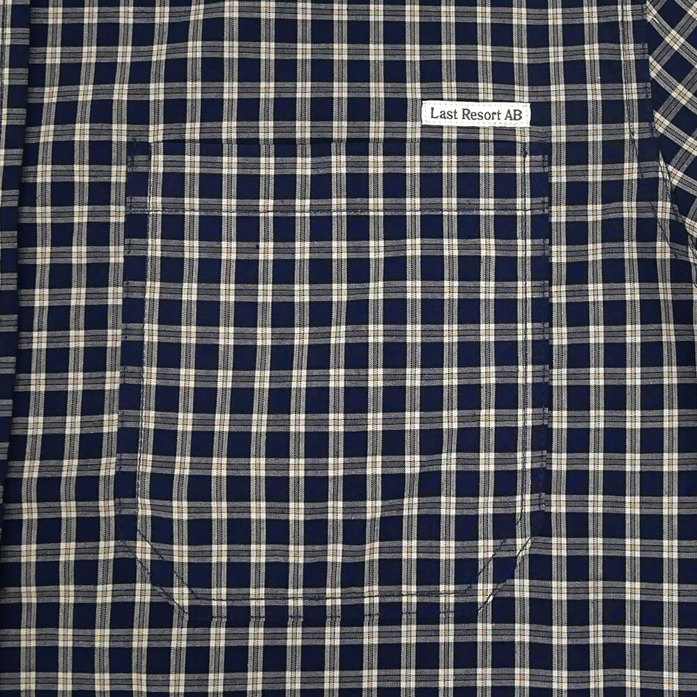 LAST RESORT AB LONG SLEEVE ラストリゾートエービー 長袖シャツ OG NAVY/GREY スケートボード スケボー 2