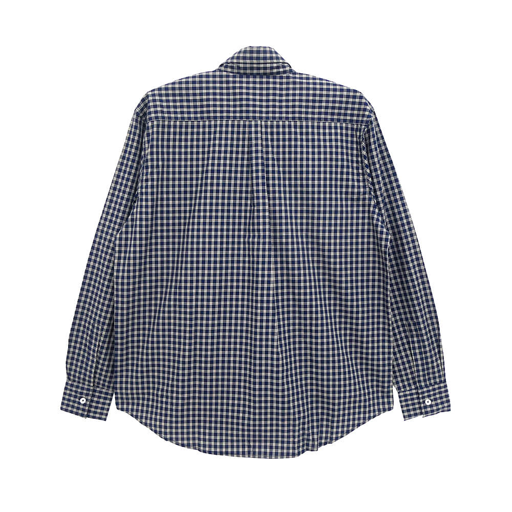 LAST RESORT AB LONG SLEEVE ラストリゾートエービー 長袖シャツ OG NAVY/GREY スケートボード スケボー 4