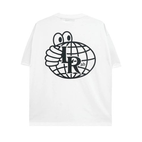 LAST RESORT AB T-SHIRT ラストリゾートエービー Tシャツ ATLAS MONO WHITE/BLACK スケートボード スケボー 