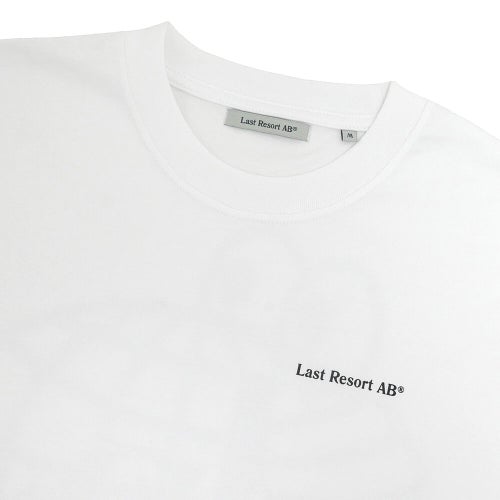 LAST RESORT AB T-SHIRT ラストリゾートエービー Tシャツ ATLAS MONO WHITE/BLACK スケートボード スケボー 2