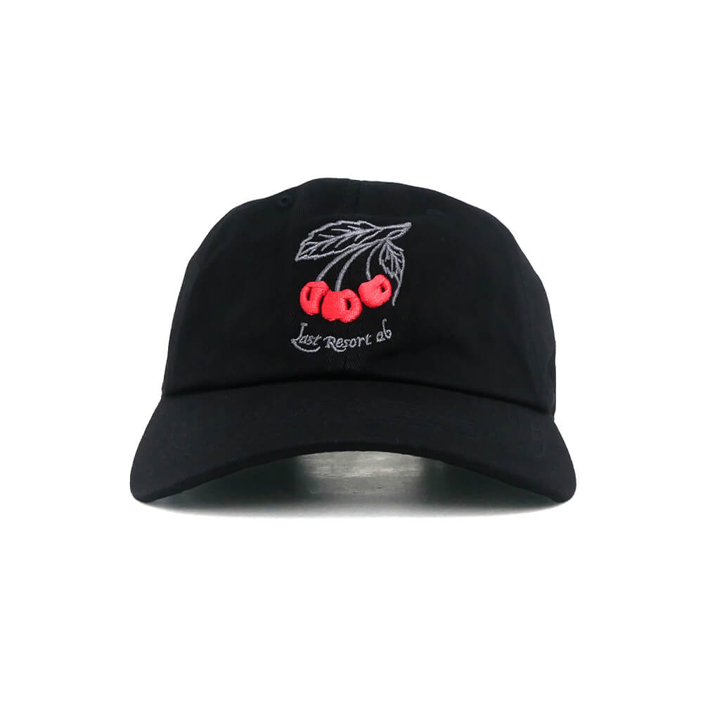 LAST RESORT AB CAP ラストリゾートエービー キャップ CHERRIES DADDY BLACK スケートボード スケボー 1