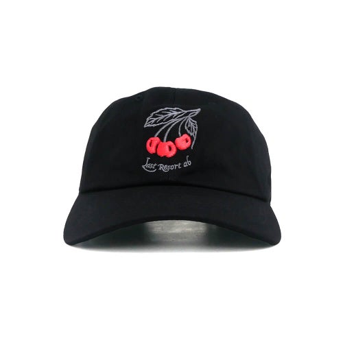 LAST RESORT AB CAP ラストリゾートエービー キャップ CHERRIES DADDY BLACK スケートボード スケボー 1
