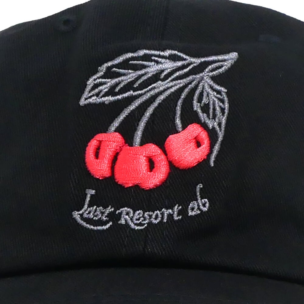 LAST RESORT AB CAP ラストリゾートエービー キャップ CHERRIES DADDY BLACK スケートボード スケボー 4