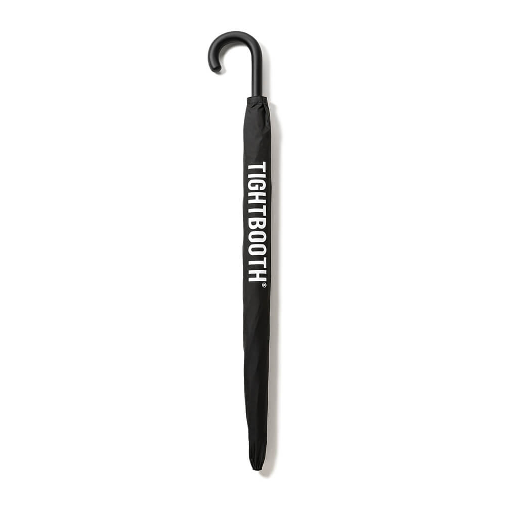 TIGHTBOOTH（TBPR）UMBRELLA タイトブース 傘 LABEL LOGO UMBRELLA BLACK スケートボード スケボー　2