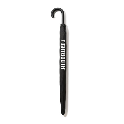 TIGHTBOOTH（TBPR）UMBRELLA タイトブース 傘 LABEL LOGO UMBRELLA BLACK スケートボード スケボー　2