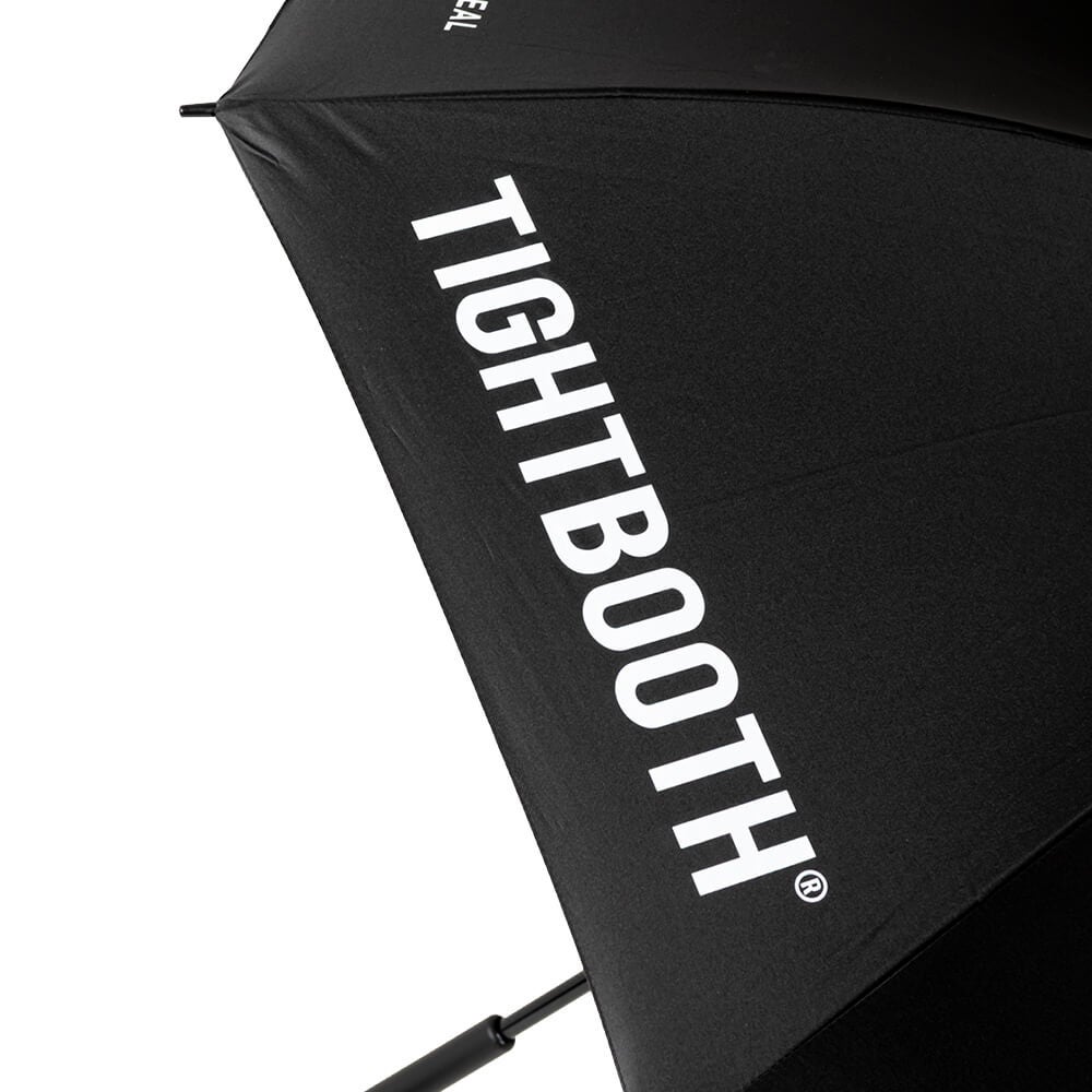 TIGHTBOOTH（TBPR）UMBRELLA タイトブース 傘 LABEL LOGO UMBRELLA BLACK スケートボード スケボー　8