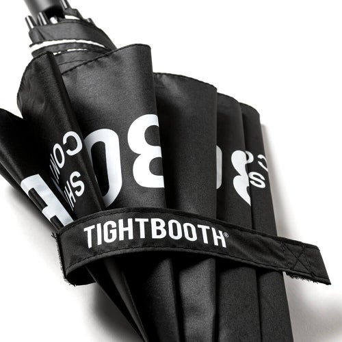 TIGHTBOOTH（TBPR）UMBRELLA タイトブース 傘 LABEL LOGO UMBRELLA BLACK スケートボード スケボー　10