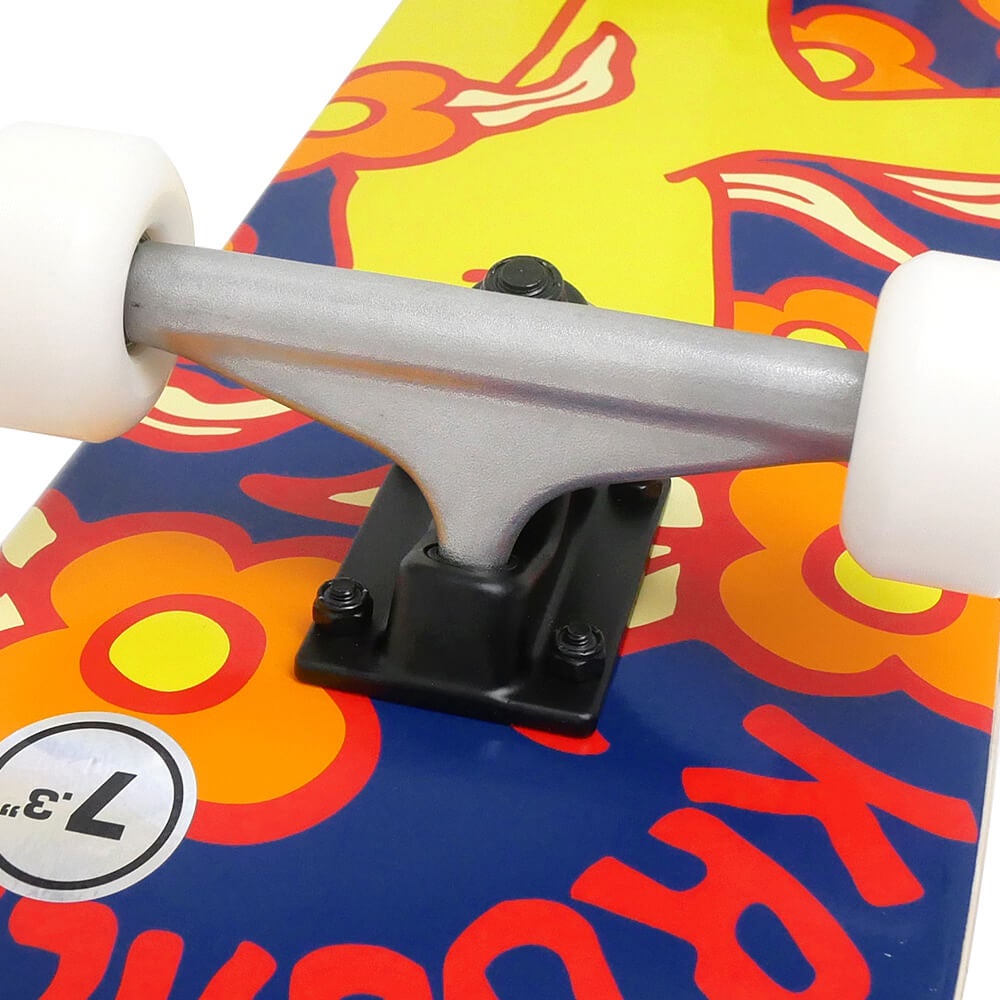 防水ケース付き KROOKED クルキッド コンプリートセット スケートボード完成品（子供用） SHMOO VIBES 7.3 スケートボード スケボー 3