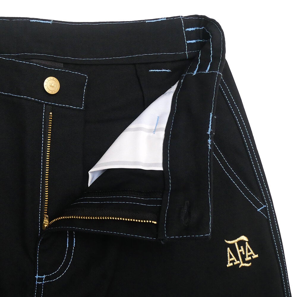 ADIDAS SKATEBOARDING PANTS アディダススケートボーディング パンツ ジーンズ THRASHER x AFA CHINO KX4550 BLACK スケートボード スケボー 4