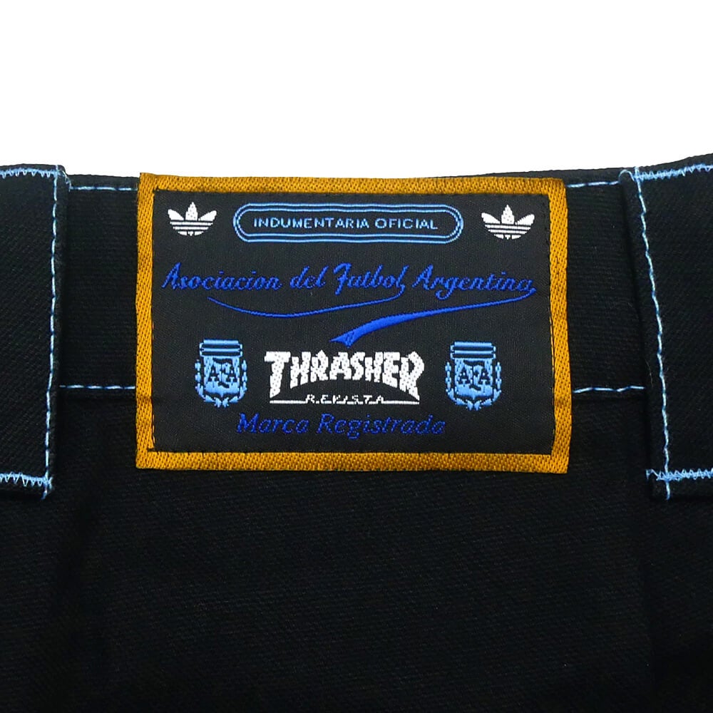 ADIDAS SKATEBOARDING PANTS アディダススケートボーディング パンツ ジーンズ THRASHER x AFA CHINO KX4550 BLACK スケートボード スケボー 9