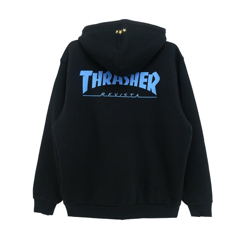 ADIDAS SKATEBOARDING HOOD アディダススケートボーディング パーカー THRASHER x AFA KX4547 BLACK スケートボード スケボー 7