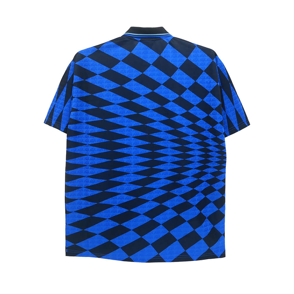 ADIDAS SKATEBOARDING SHORT SLEEVE SHIRTS アディダススケートボーディング 半袖シャツ THRASHER x AFA JERSEY KX4551 BLACK/BLUE スケートボード スケボー 4