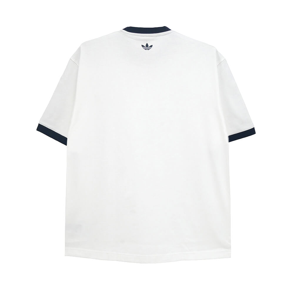 ADIDAS SKATEBOARDING T-SHIRT アディダススケートボーディング Tシャツ THRASHER x AFA GONZ RINGER KX4548 WHITE スケートボード スケボー 4