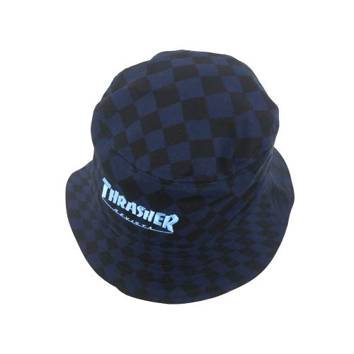 ADIDAS SKATEBOARDING HAT アディダススケートボーディング ハット THRASHER X AFA BUCKET KX6482 NAVY/BLUE スケートボード スケボー 3