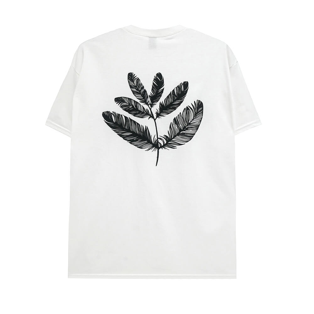 MAGENTA T-SHIRT マゼンタ Tシャツ FEATHER WHITE スケートボード スケボー 