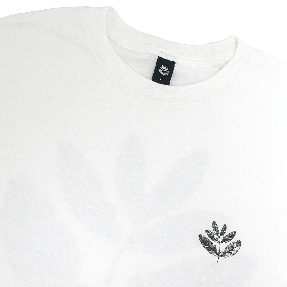 MAGENTA T-SHIRT マゼンタ Tシャツ FEATHER WHITE スケートボード スケボー 2