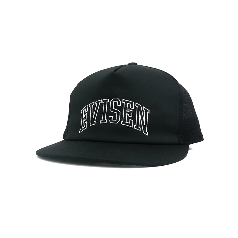 always メッシュキャップ skate EVISEN MESHCAP エビセン メッシュキャップ COLLEGE MESH BLACK