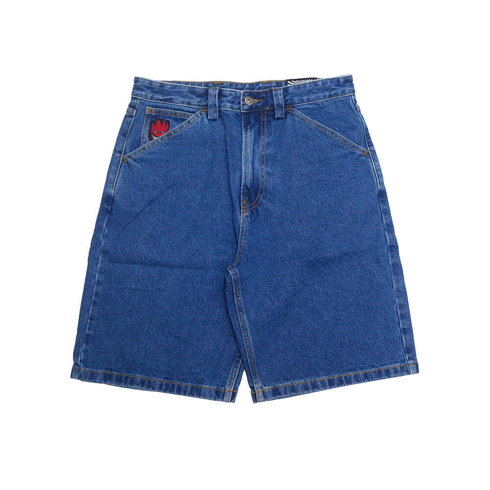 SPITFIRE SHORTS スピットファイヤー ショーツ BIGHEAD FILL DENIM STONE WASH スケートボード スケボー 