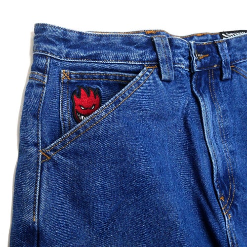 SPITFIRE SHORTS スピットファイヤー ショーツ BIGHEAD FILL DENIM STONE WASH スケートボード スケボー 1